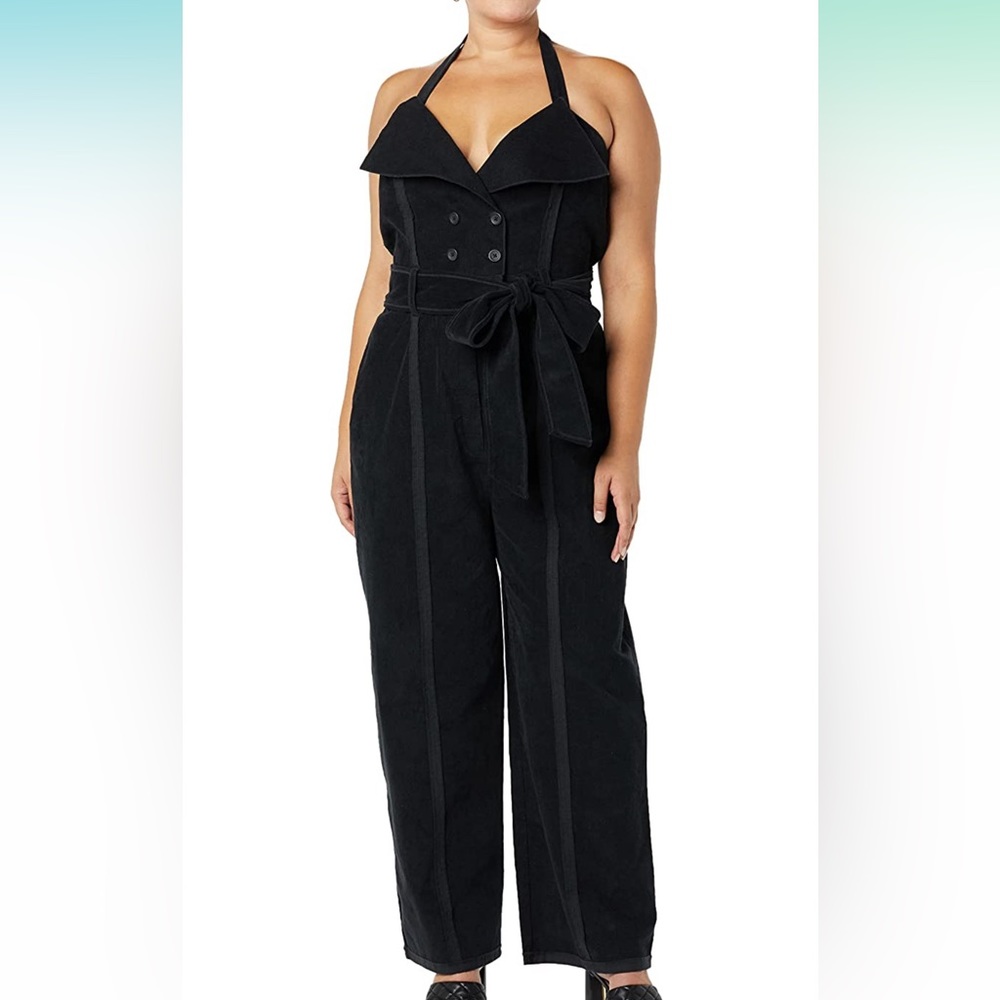 Making the Cut Season 3 Episode 4 Deconstructed Corduroy Wide Leg Jumpsuit
